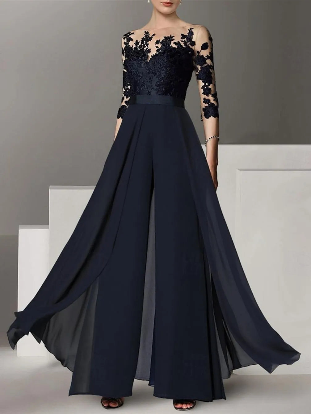 A-Line/Princess Mother of the Bride Dresses with Applique