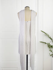 White Strapless Sequins Short Homecoming Dress