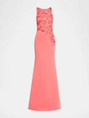 Trumpet/Mermaid Stretch Crepe Scoop Neck Sleeveless Floor Length Dress