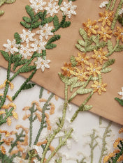 Women Embroidery V Neck Sleeveless Vacation Jumpsuit