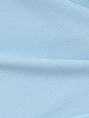 Sky Blue Chiffon Off the Shoulder 3/4 Sleeves Ankle Length Mother of the Bride Dress