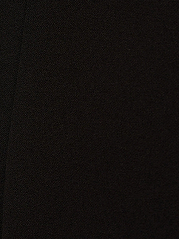 Black Chiffon Off the Shoulder 3/4 Sleeves Ankle Length Mother of the Bride Dress