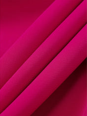 Fuchsia Stretch Crepe A Line Off The Shoulder Short Sleeves Tea Length Mother of the Bride Dresses