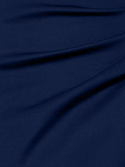 Trumpet/Mermaid V Neck Short Sleeve Floor Length Stretch Crepe Mother of the Bride Dress With Ruffles