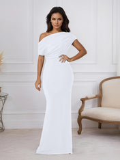 Elegant Off Shoulder Bodycon Long Formal Party Evening Dress