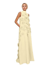 Hank Flower Embellished Maxi Dress
