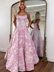 Prom Dresses 3D Floral Strapless Evening Party Dresses with Bead