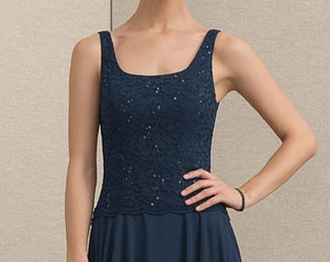 Neckline: Square