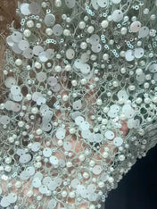Halter Neck Sequined Mini Dress with Plunging V-Neckline Homecoming Dresses