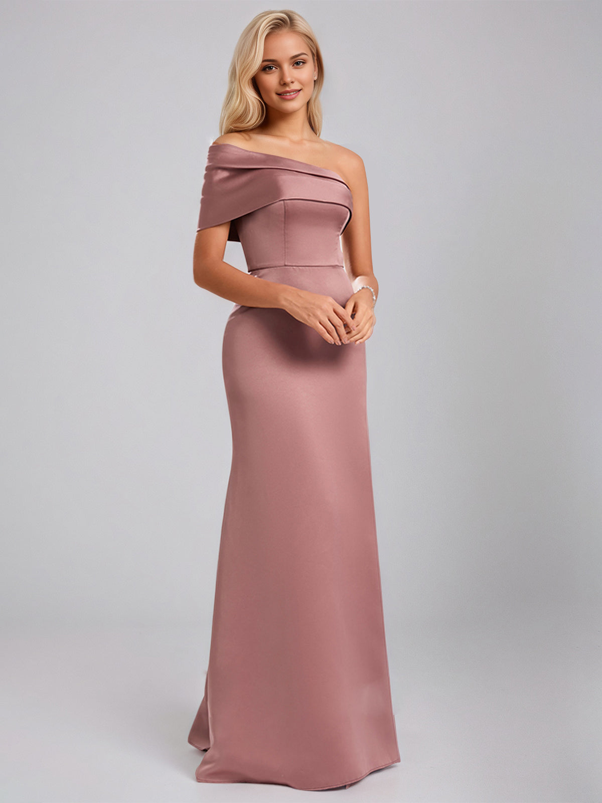 Robe de travail semi-formelle verte sans manches à volants, robe midi ajustée