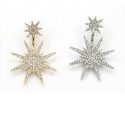 Earrings For Women's Crystal Party Cubic Zirconia Rhinestone Star