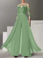 A-Line/Princess Mother of the Bride Dresses with Applique