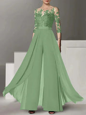 A-Line/Princess Mother of the Bride Dresses with Applique