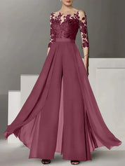 A-Line/Princess Mother of the Bride Dresses with Applique