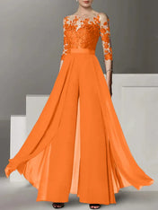 A-Line/Princess Mother of the Bride Dresses with Applique