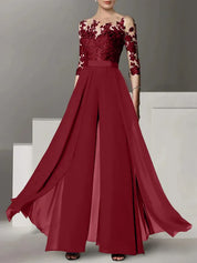 A-Line/Princess Mother of the Bride Dresses with Applique