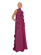 Hank Flower Embellished Maxi Dress