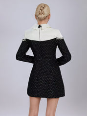 Katelyn Black Diamond Mini Dress