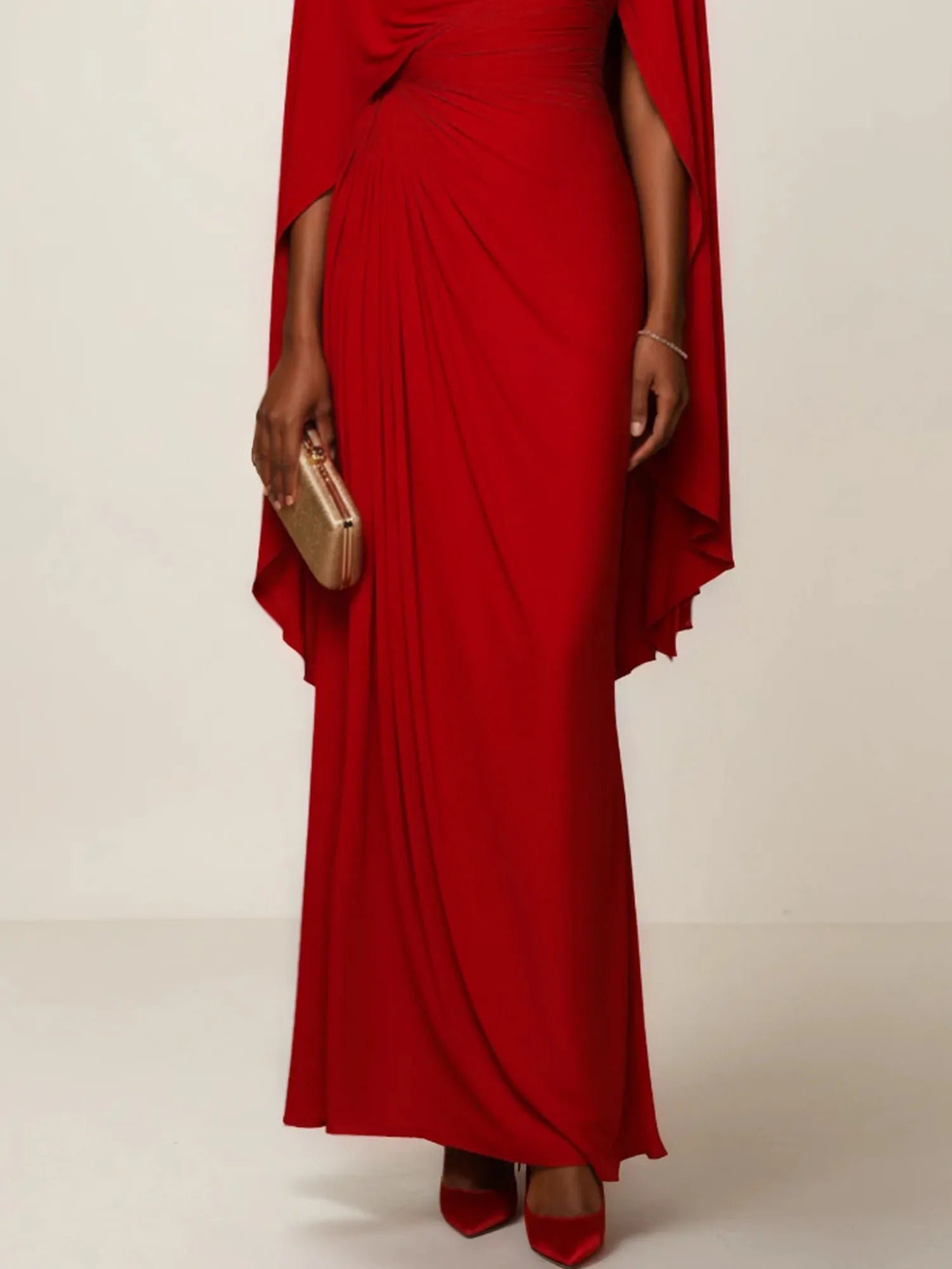 Sheath/Column Boat Neck Boat Neck Floor Length Dress