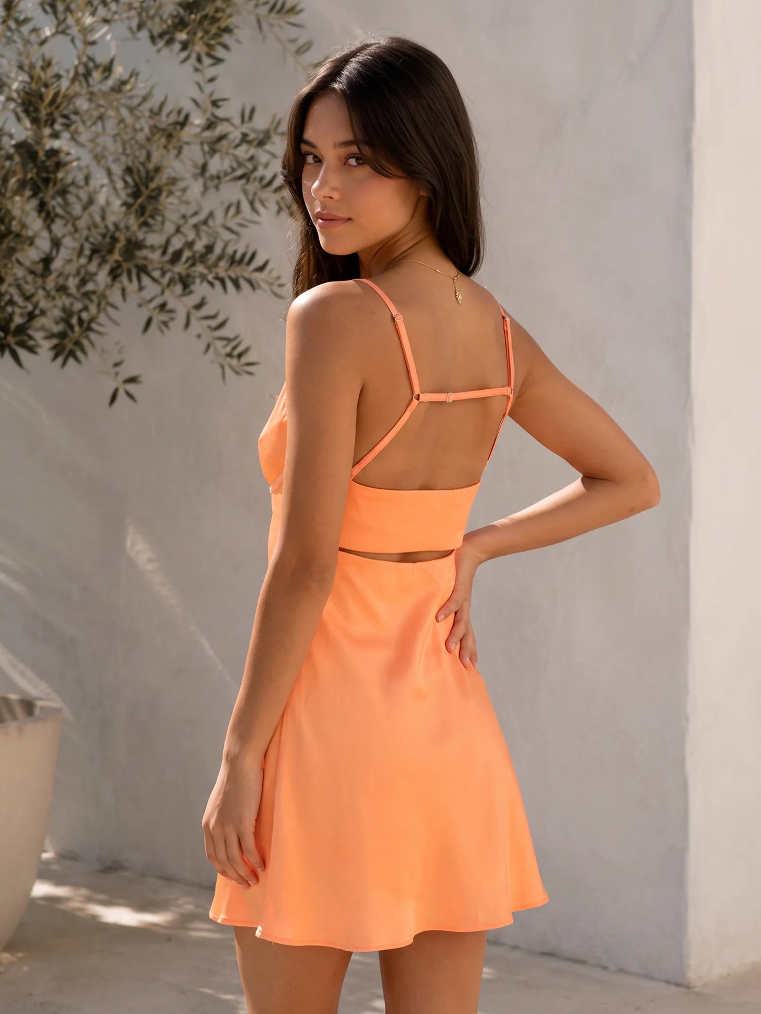 A-line Spaghetti Straps Short Cocktail Dress