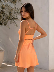 A-line Spaghetti Straps Short Cocktail Dress