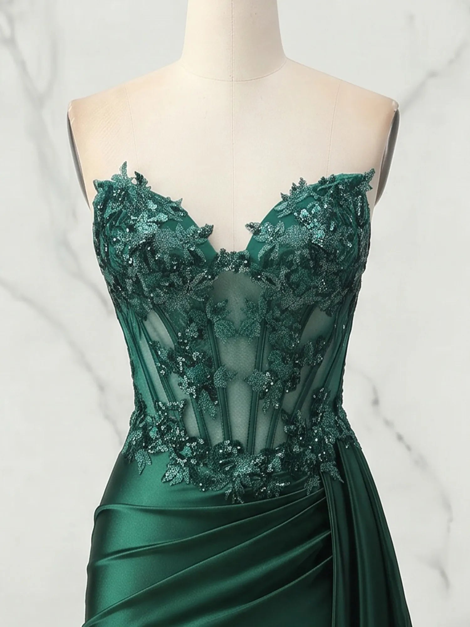 Strapless Sweetheart Lace Corset Satin Mini Dress Homecoming Dresses