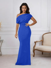 Elegant Off Shoulder Bodycon Long Formal Party Evening Dress