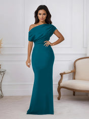 Elegant Off Shoulder Bodycon Long Formal Party Evening Dress