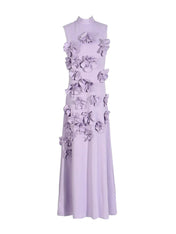 Hank Flower Embellished Maxi Dress