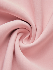 Pink Asymmetrical Neck Cap Sleeve Rhinestone A-Line Midi Dress