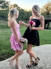 Strapless Ruched Ruffle Mini Homecoming Dress