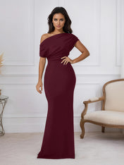 Elegant Off Shoulder Bodycon Long Formal Party Evening Dress