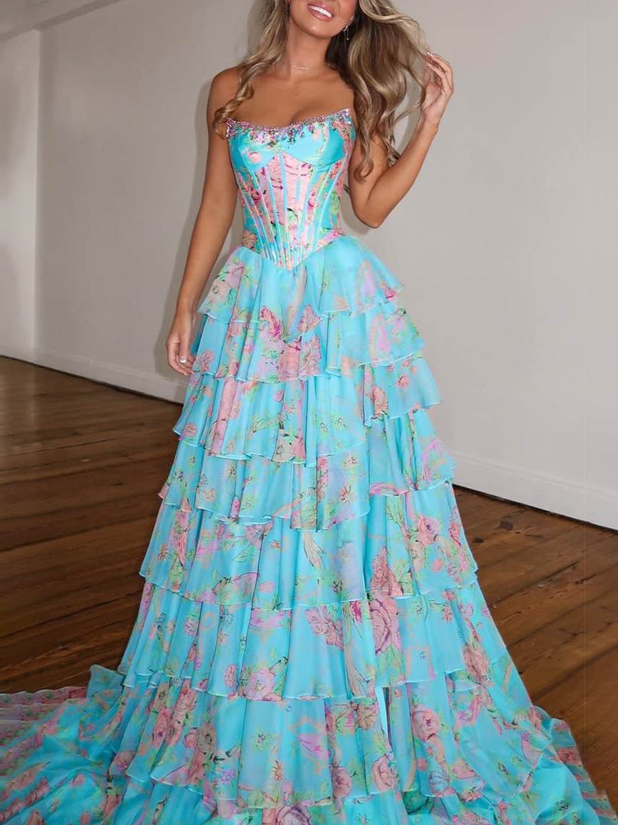 A-LineStraplessPrintRufflesTieredLongPromDress_1.jpg