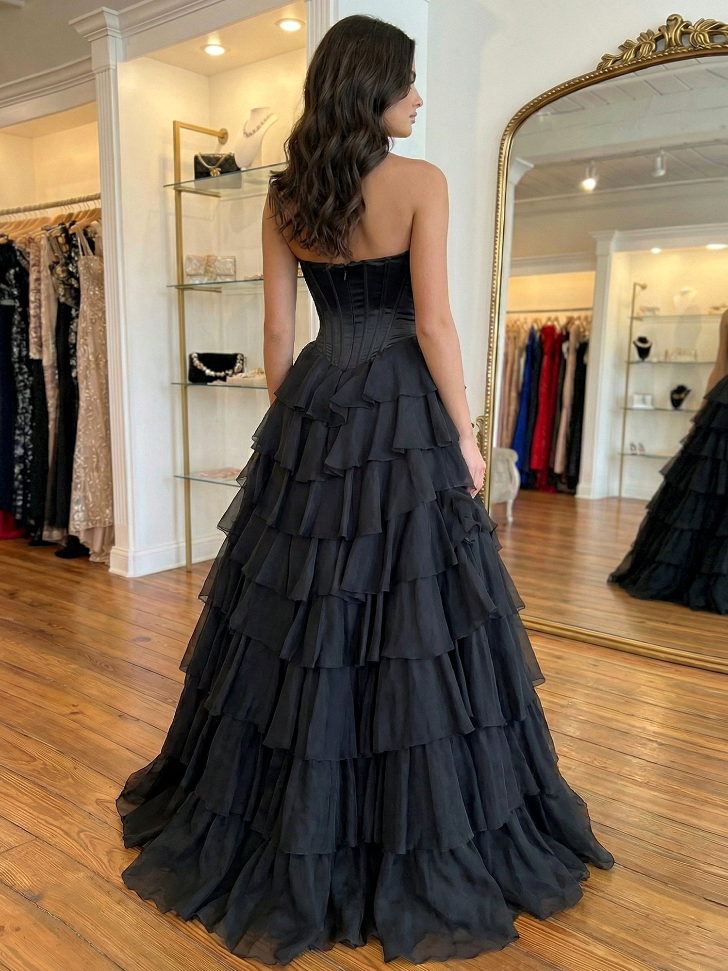 BlackSatinLaceAppliqueCorsetPromDresswithSlit_1.jpg