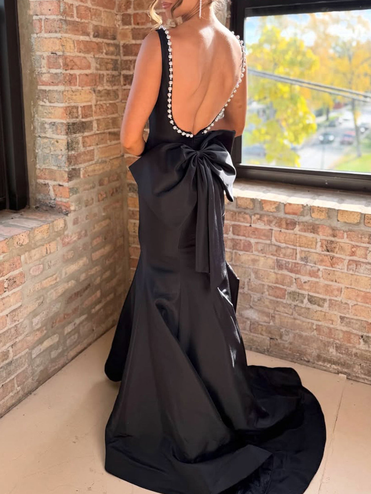 BlackSatinPearlStrapMermaidLongPromDress_1.jpg