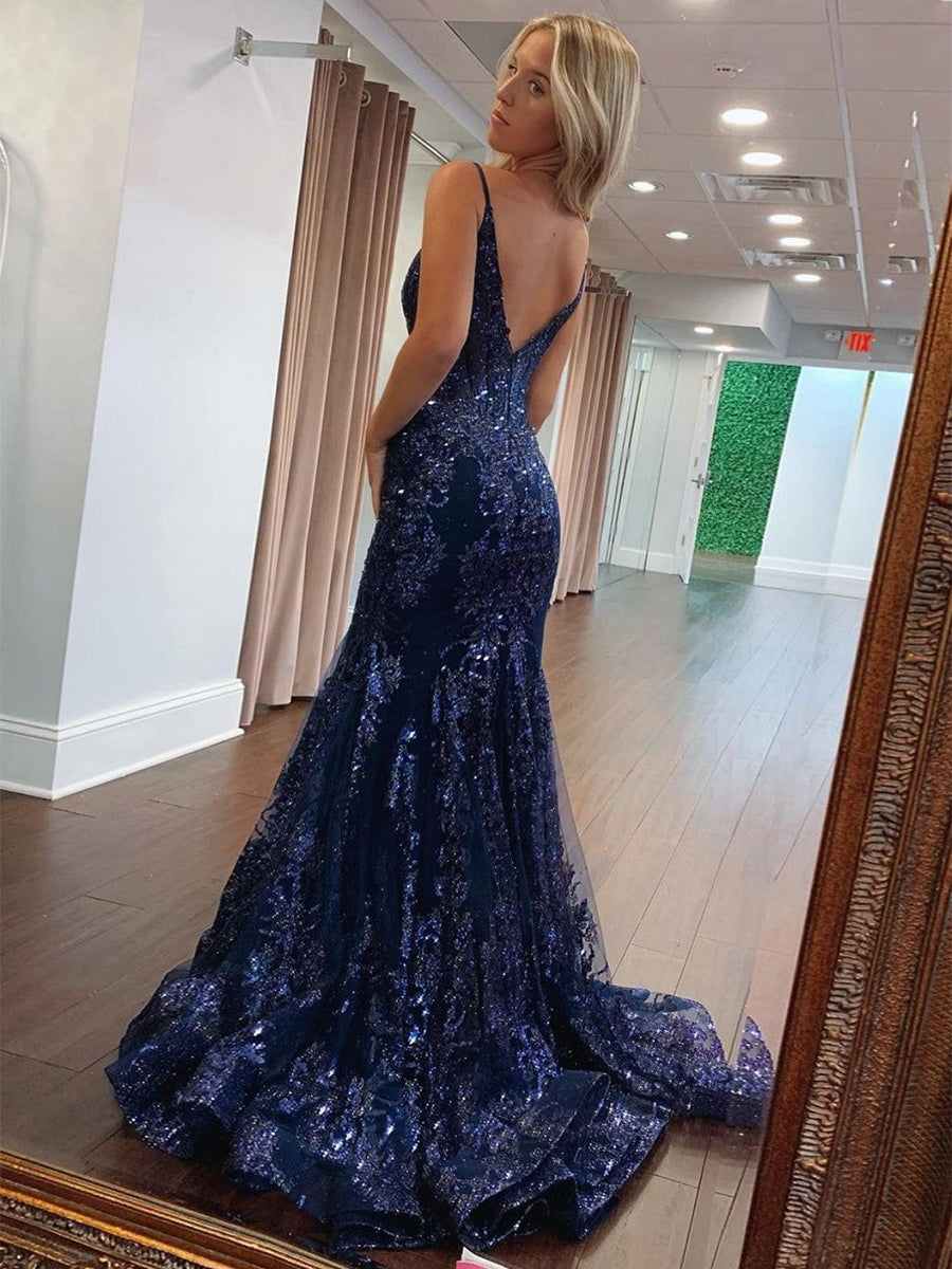 BlueSequinVNeckCorsetBodiceMermaidLongPromDress_1.jpg