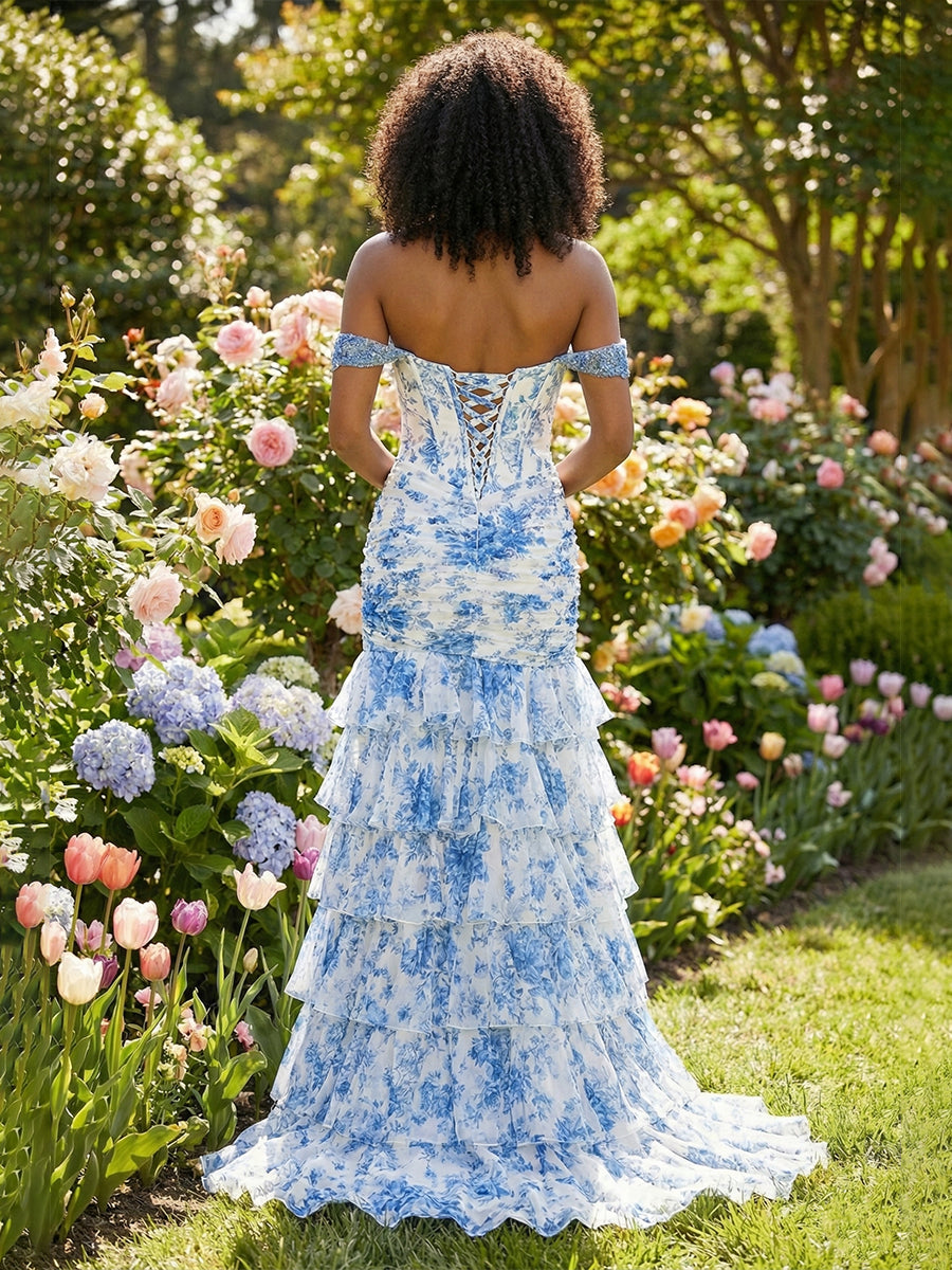 BlueToileEnchantedFloralLace-UpBackPromDresswithTieredRuffles_1.jpg