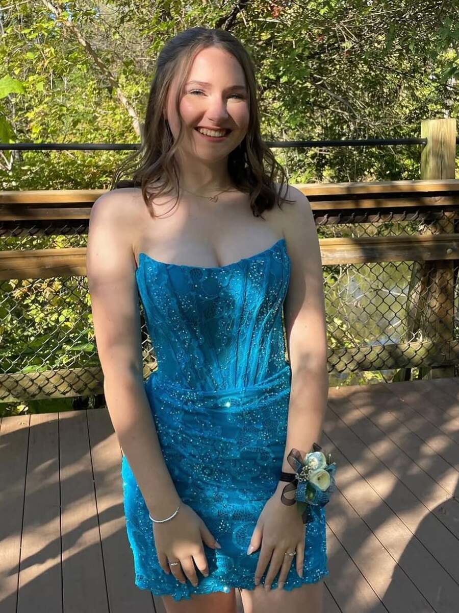 Blue Strapless Bodycon Beaded Short Homecoming Dress with Appliques