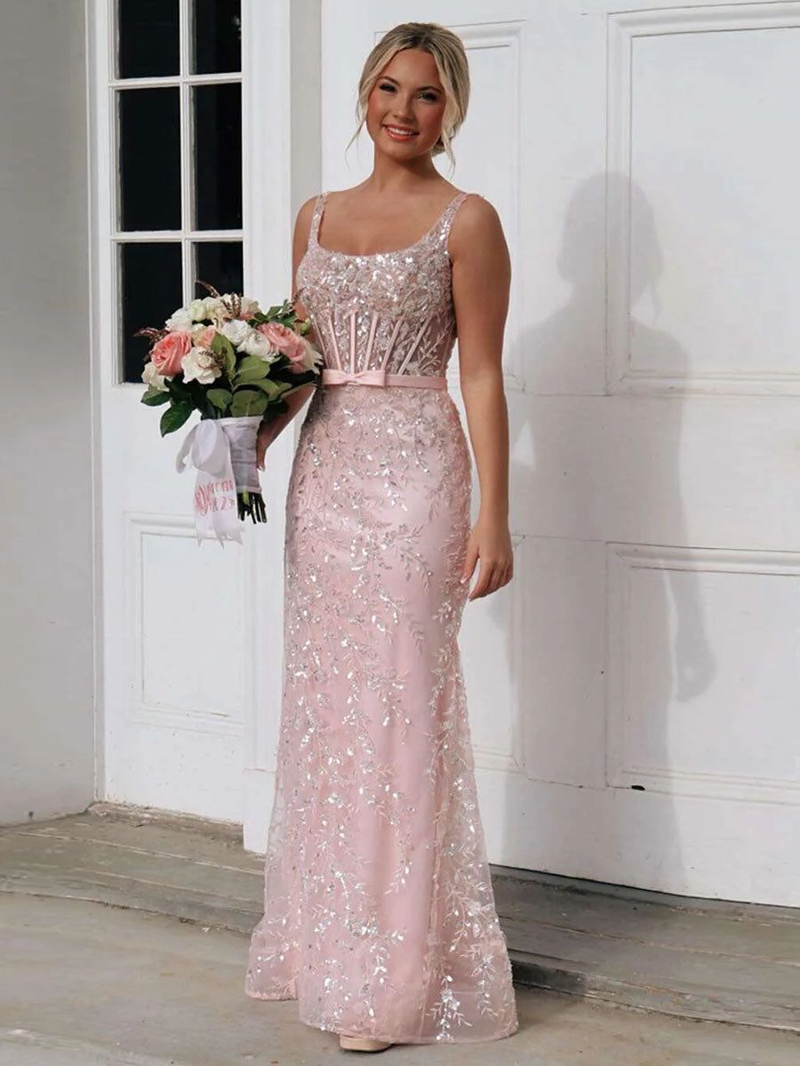 BlushPinkSquareNeckSequinPromDresswithSatinBowBelt_2.jpg