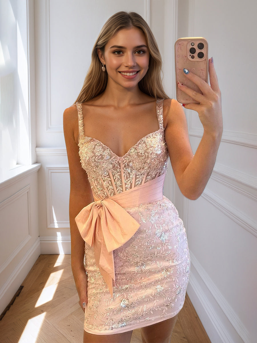 BodyconSweetheartBlueLaceShortHomecomingDresswithBowknot_7.jpg