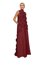 Hank Flower Embellished Maxi Dress