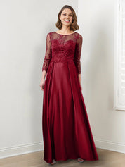 A-Line/Princess Mother of the Bride Dresses with Applique & Sequins