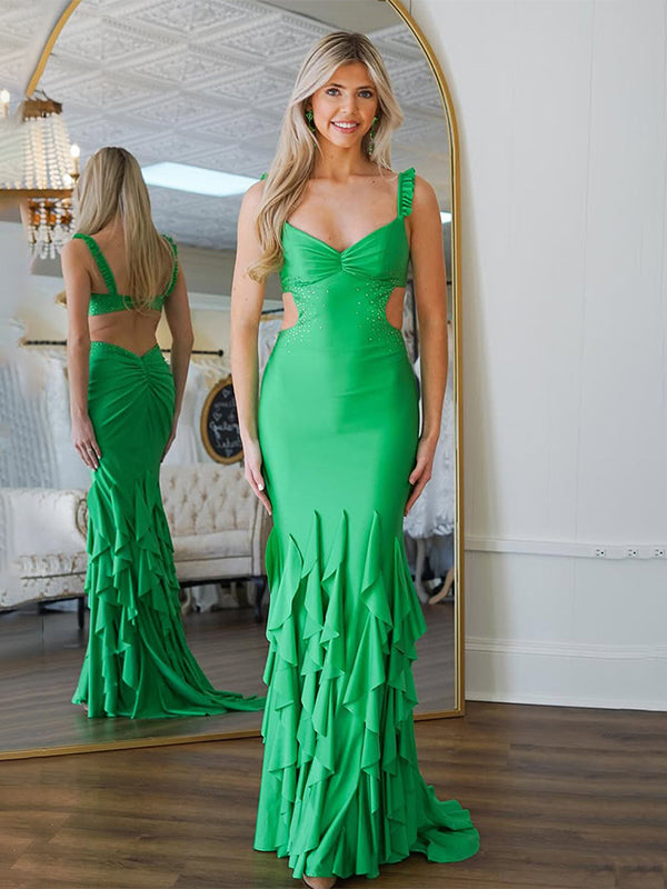 CuteGreenMermaidSpaghettiStrapsWaistHollowDress_3-_1.jpg