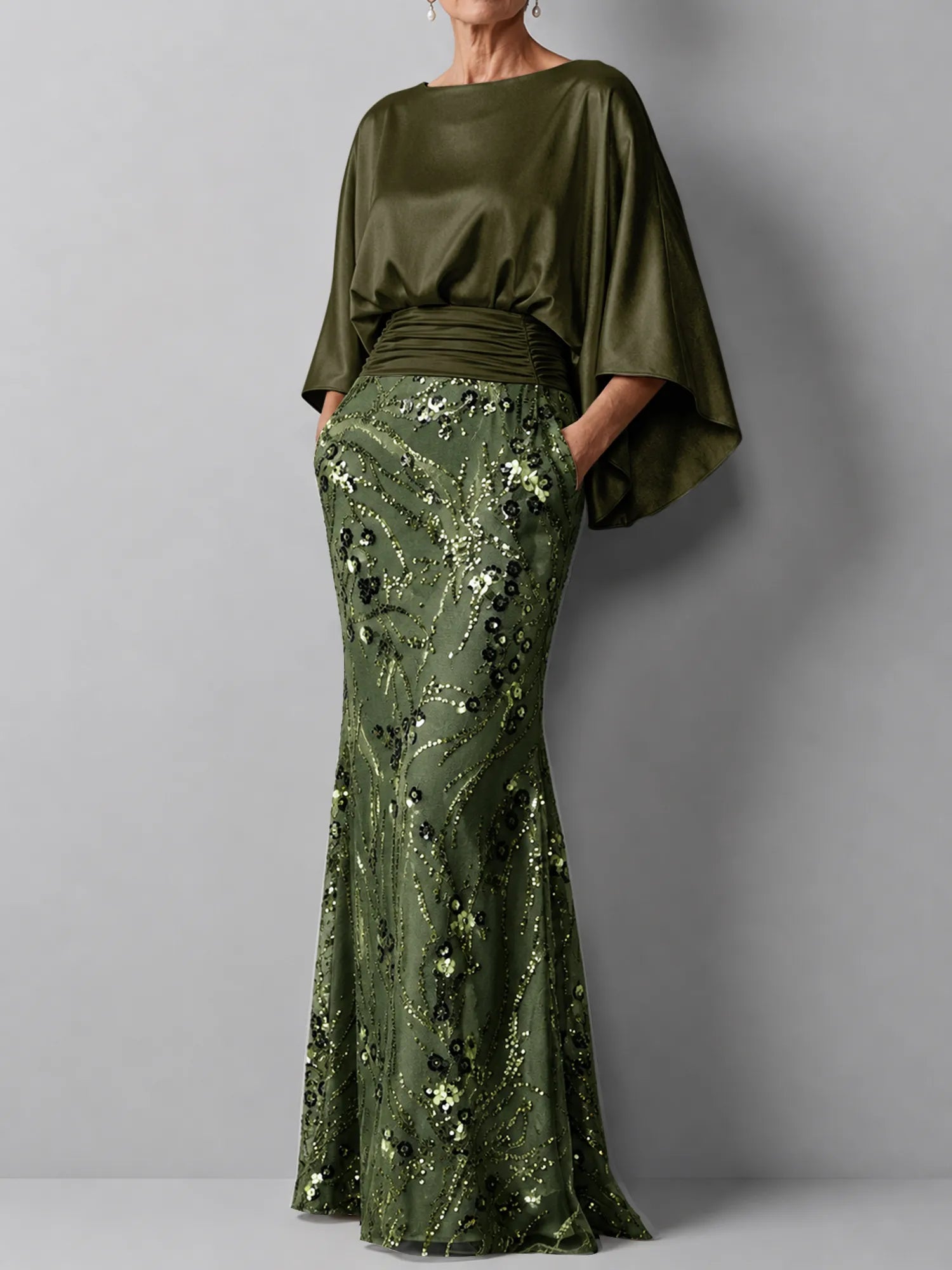 Dark Brownish Green