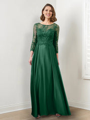 A-Line/Princess Mother of the Bride Dresses with Applique & Sequins