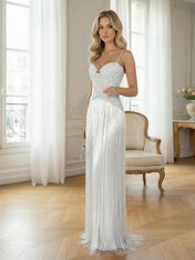 Dazzling Gold Fringe Art Deco Prom Dress Beading Tassel