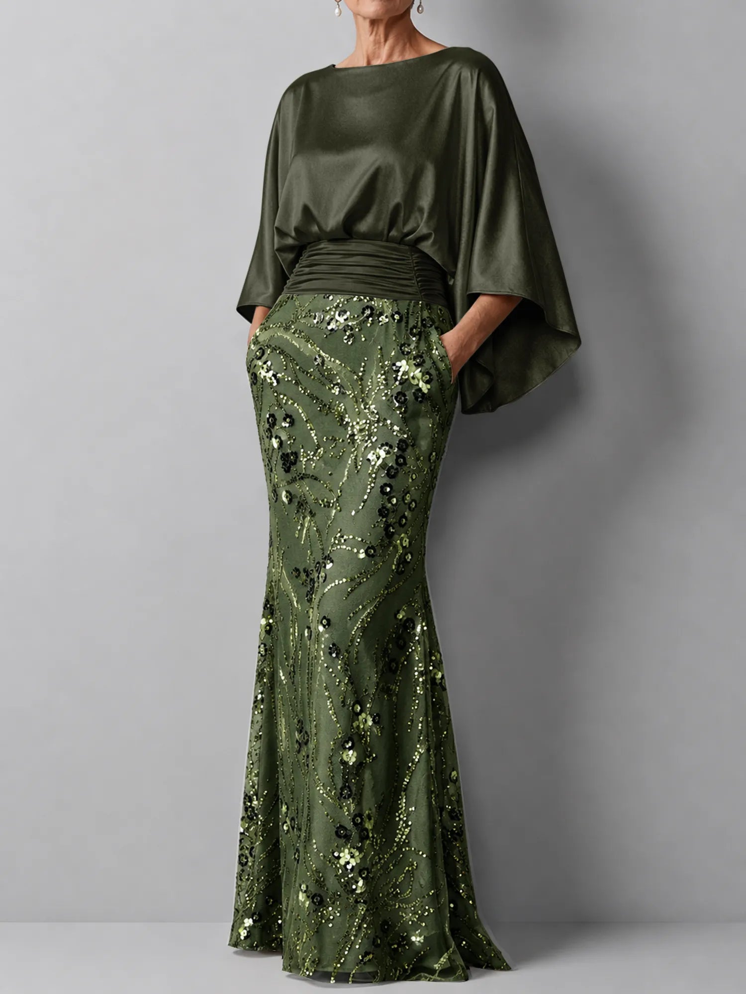 Dull Brownish Green