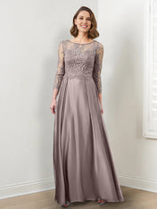 A-Line/Princess Mother of the Bride Dresses with Applique & Sequins