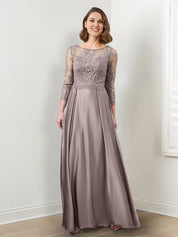 A-Line/Princess Mother of the Bride Dresses with Applique & Sequins