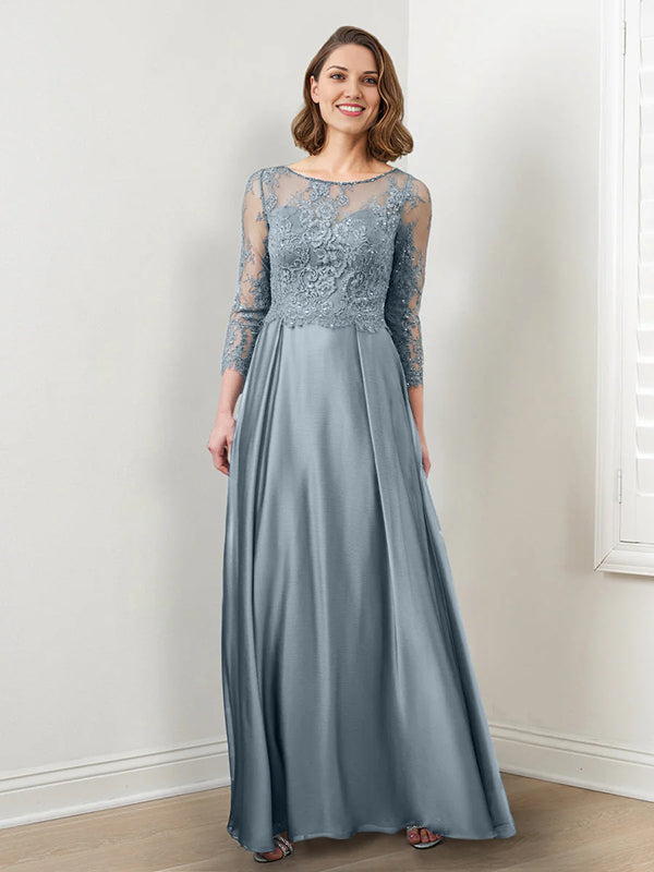 A-Line/Princess Mother of the Bride Dresses with Applique & Sequins